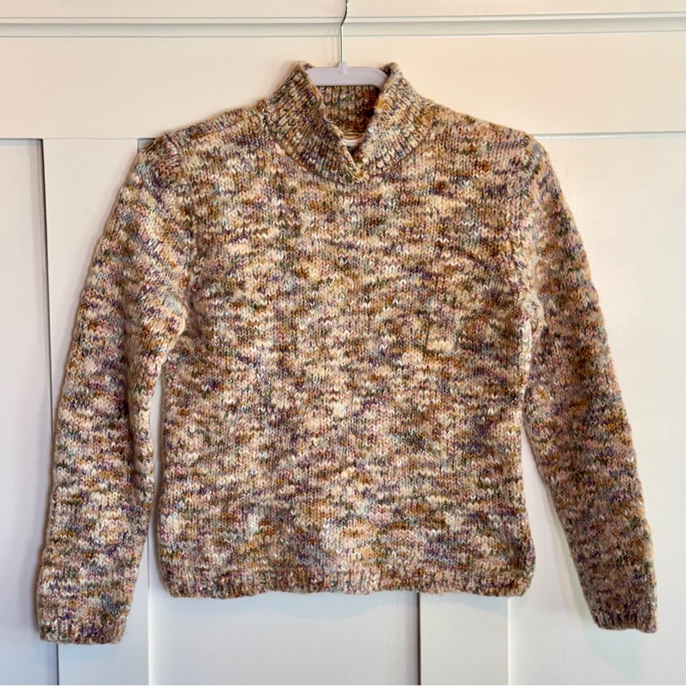 Talbots Multicolor Wool Blend Sweater
